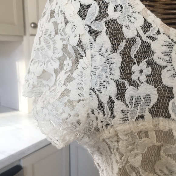 COPY - American Eagle Outfitters Ivory Lace Dress - Picture 8 of 8